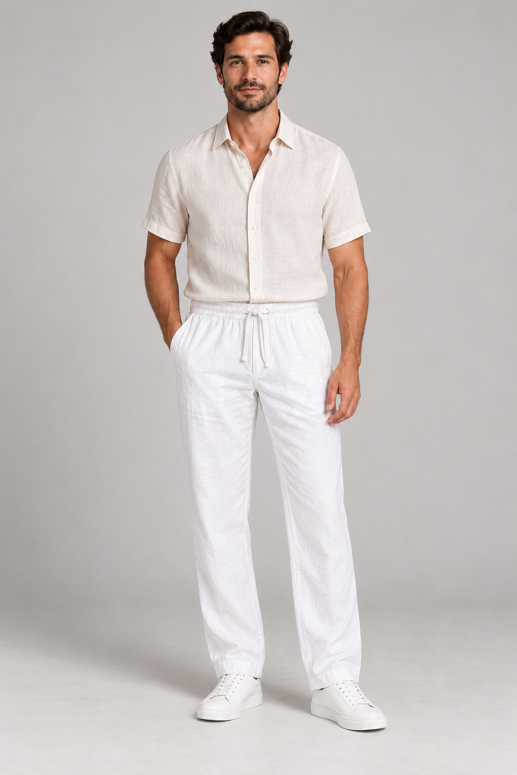 Men's Linen Casual Pants