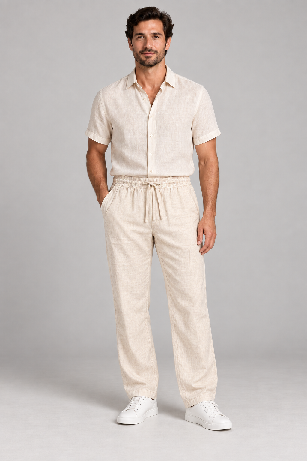 Men's Linen Casual Pants