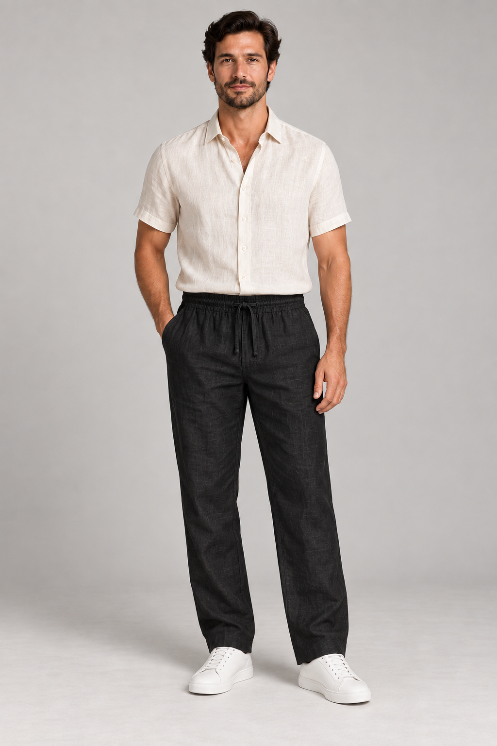 Men's Linen Casual Pants